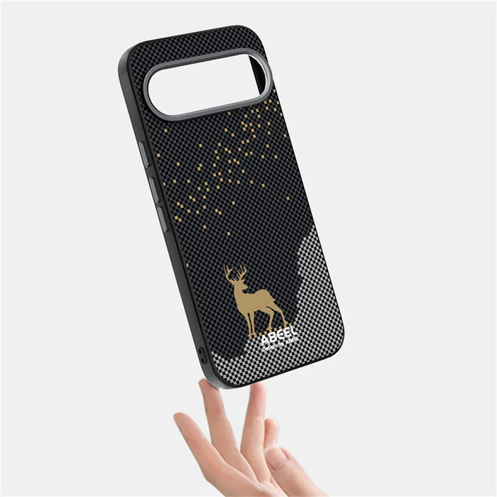 ABEEL For Google Pixel 10 Pro  /  Pixel 10 Magnetic Case Ultra Slim PC TPU Phone Back Cover - Deer - 3