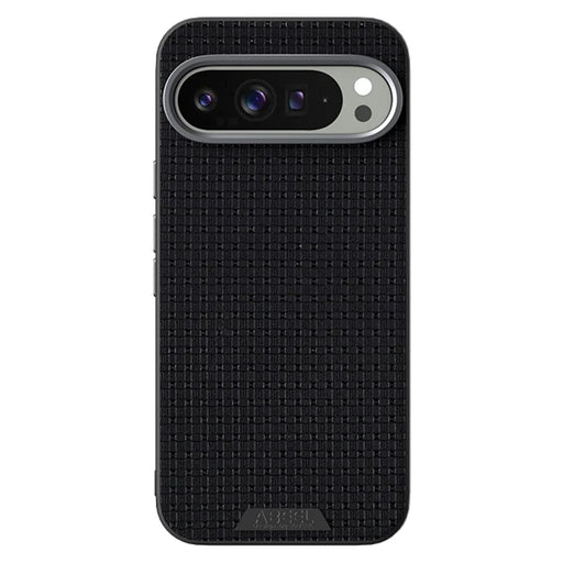 ABEEL For Google Pixel 10 Pro XL Magnetic Case Textured Micro-Embossing Back Cover - Black - 2