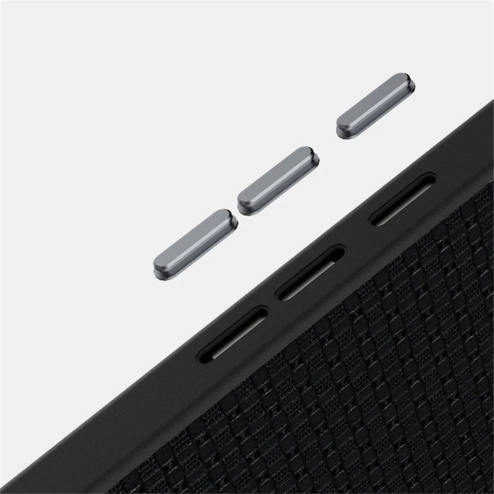 ABEEL For Google Pixel 10 Pro XL Magnetic Case Textured Micro-Embossing Back Cover - Black - 5
