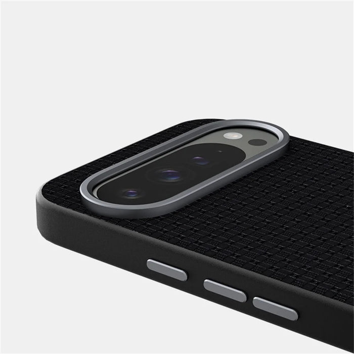 ABEEL For Google Pixel 10 Pro XL Magnetic Case Textured Micro-Embossing Back Cover - Black - 6