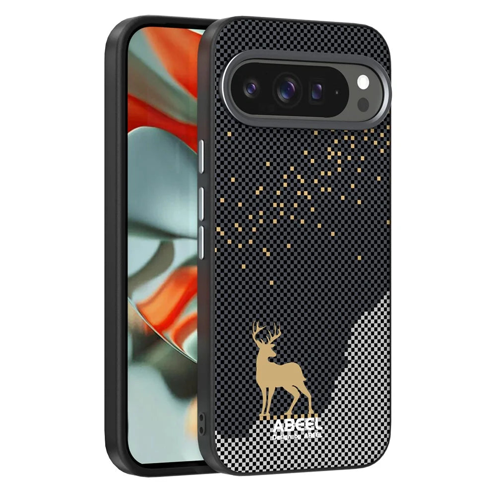 ABEEL For Google Pixel 10 Pro XL Magnetic Case Ultra Slim PC TPU Phone Back Cover - Deer - 1