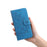 For Samsung Galaxy S23+ Case Floral Pattern PU Leather Wallet Stand Phone Cover - Blue - 6