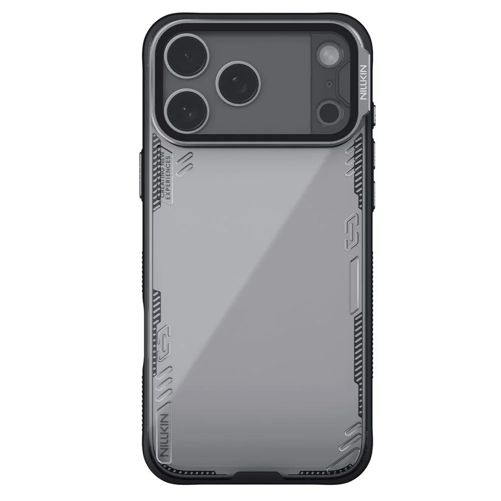 NILLKIN Iceblade CamProp For iPhone 18 Pro Max / 17 Pro Max Case Clear Lens Lid Kickstand PC TPU Phone Cover - 1