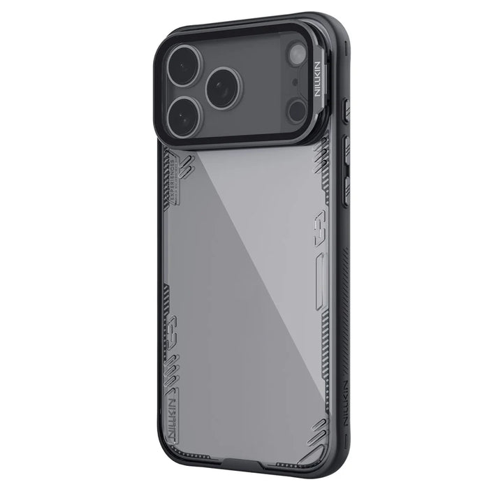 NILLKIN Iceblade CamProp For iPhone 18 Pro Max / 17 Pro Max Case Clear Lens Lid Kickstand PC TPU Phone Cover - 3
