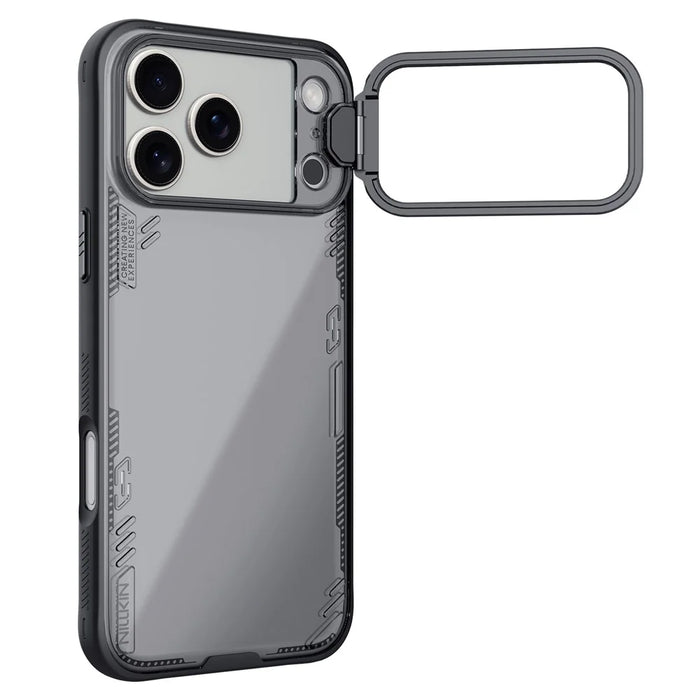 NILLKIN Iceblade CamProp For iPhone 18 Pro Max / 17 Pro Max Case Clear Lens Lid Kickstand PC TPU Phone Cover - 4