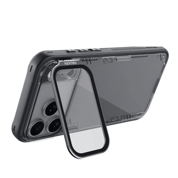 NILLKIN Iceblade CamProp For iPhone 18 Pro Max / 17 Pro Max Case Clear Lens Lid Kickstand PC TPU Phone Cover - 5