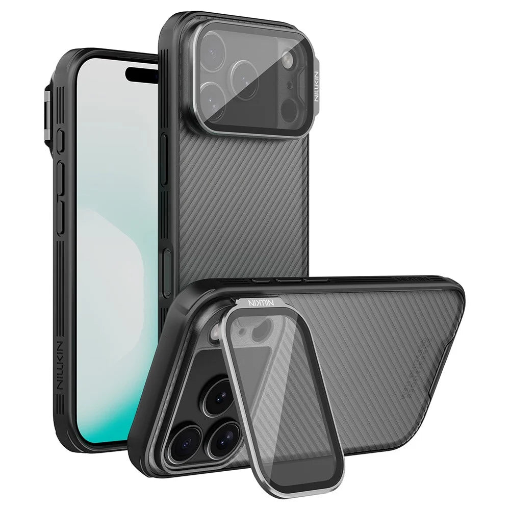 NILLKIN CamShield Prop Series For iPhone 18 Pro / 17 Pro Case Clear Lens Lid TPU PC Phone Cover - 1