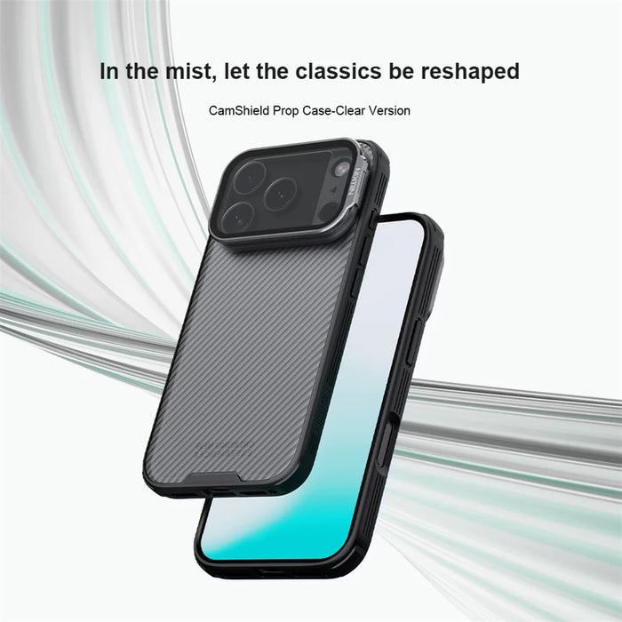 NILLKIN CamShield Prop Series For iPhone 18 Pro / 17 Pro Case Clear Lens Lid TPU PC Phone Cover - 6