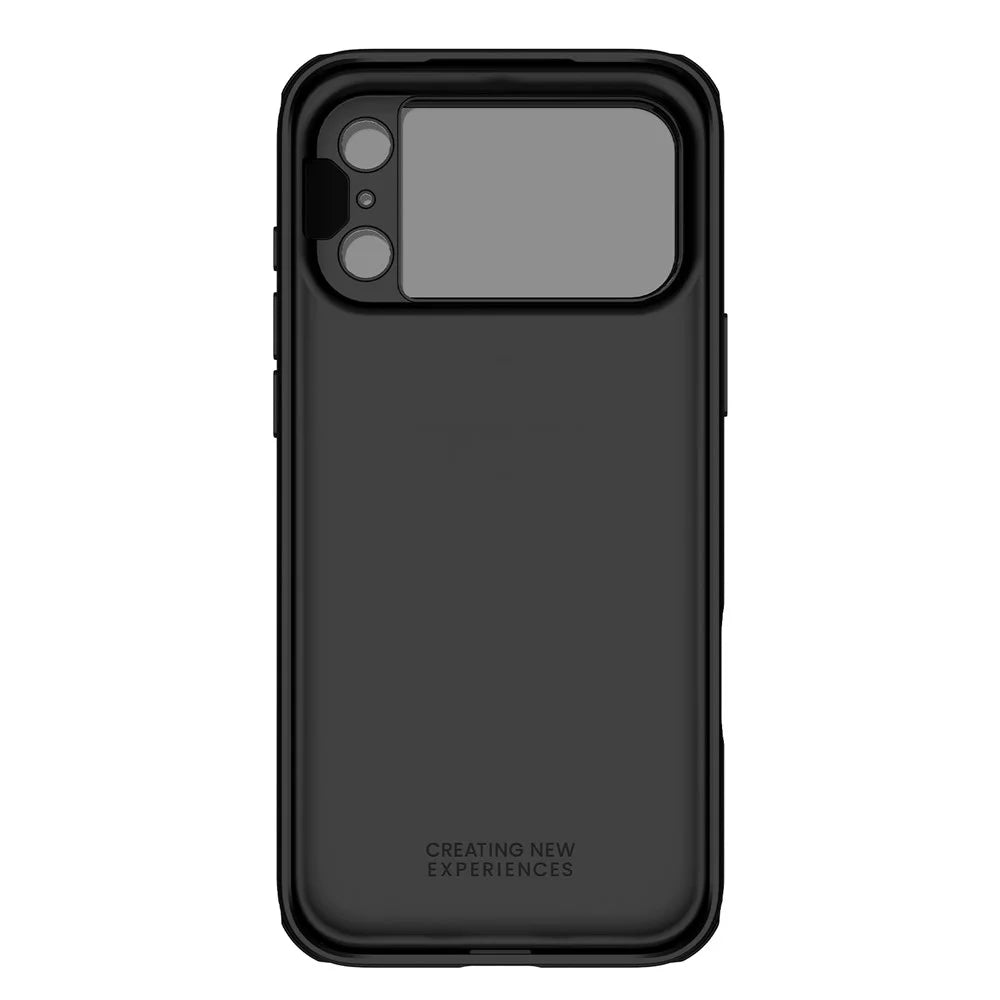NILLKIN Camshield Prop Series for iPhone 18 Pro Max / 17 Pro Max Case Clear Black Lens Lid PC TPU Phone Back Cover - 6