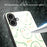 For iPhone 17 Case PC TPU Tempered Glass Pattern Printing Slim Phone Back Cover - B0268 - 6