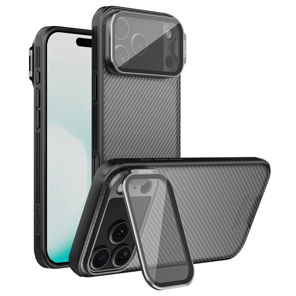 NILLKIN CamShield Prop Series For iPhone 18 Pro Max / 17 Pro Max Case Clear Lens Lid TPU PC Phone Cover - 1