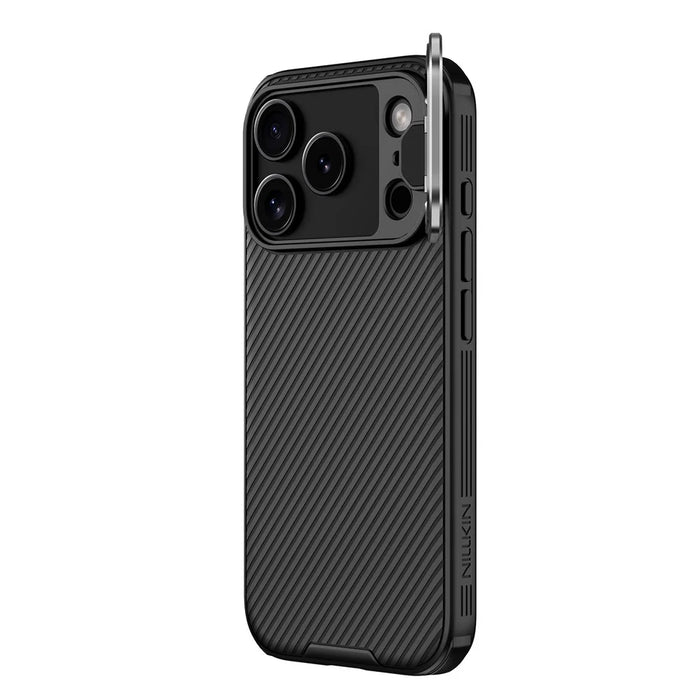 NILLKIN Camshield Prop Magnetic Series for iPhone 18 Pro / 17 Pro Case Clear Black Lens Lid PC TPU Phone Back Cover - 3
