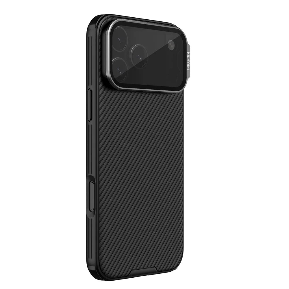 NILLKIN Camshield Prop Magnetic Series for iPhone 18 Pro Max / 17 Pro Max Case Clear Black Lens Lid PC TPU Phone Back Cover - 2