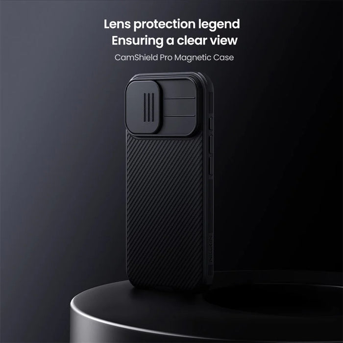 NILLKIN Camshield Pro for iPhone 17 Case Compatible with MagSafe TPU + PC Phone Cover with Slider Camera - 6