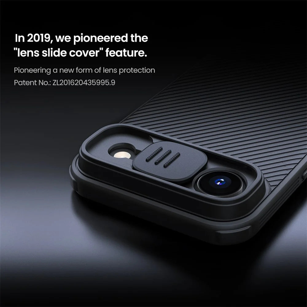 NILLKIN Camshield Pro for iPhone Air Case Compatible with MagSafe TPU + PC Phone Cover with Slider Camera - 7