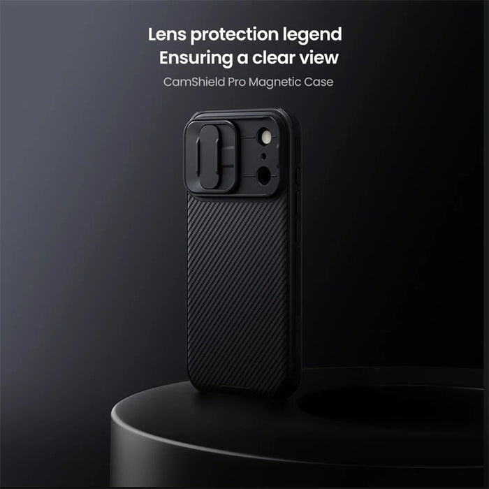 NILLKIN Camshield Pro for iPhone 18 Pro Max / 17 Pro Max Case Compatible with MagSafe TPU + PC Phone Cover with Slider Camera - 6