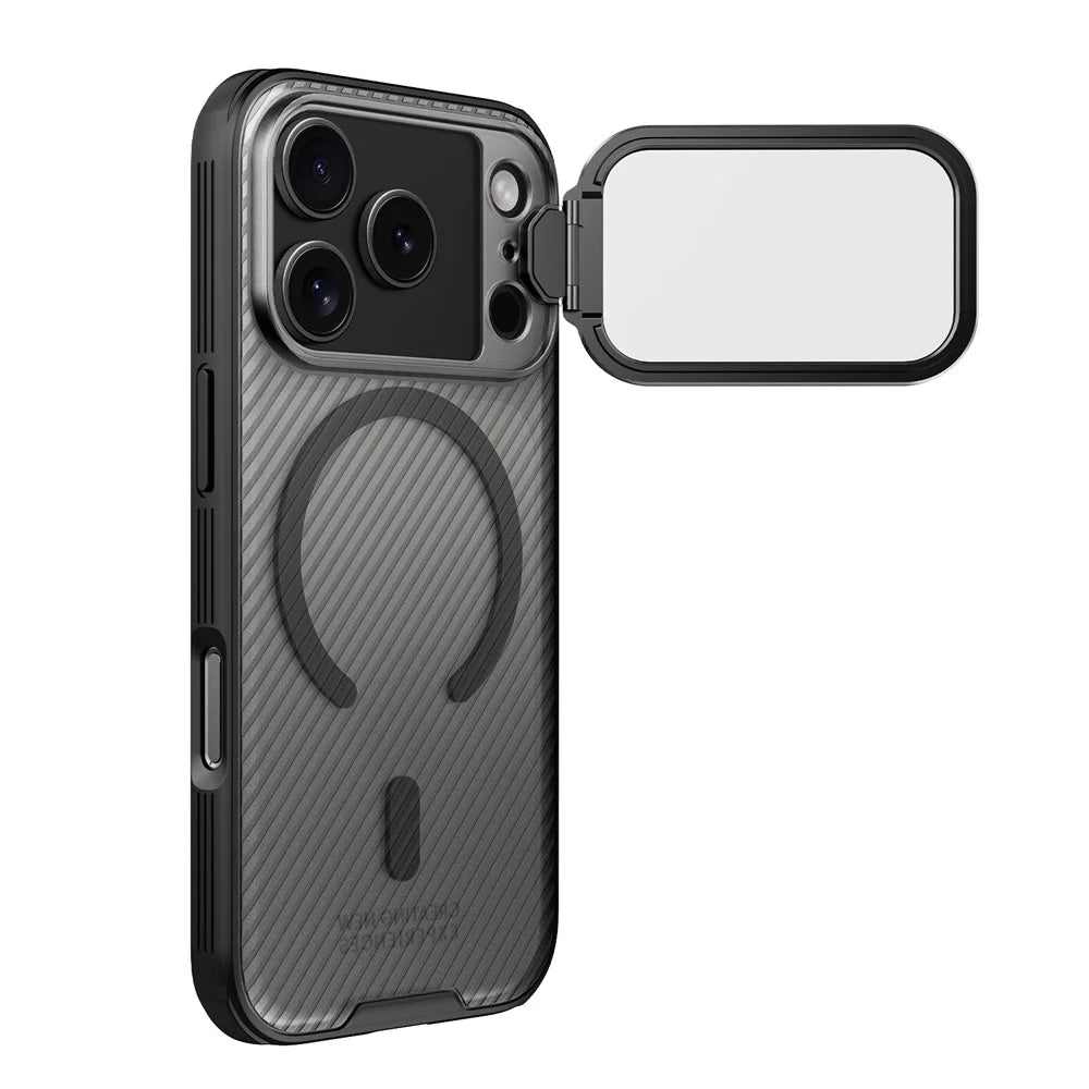 NILLKIN Camshield Prop Magnetic Series for iPhone 18 Pro / 17 Pro Case Clear Lens Lid PC TPU Phone Back Cover - 5