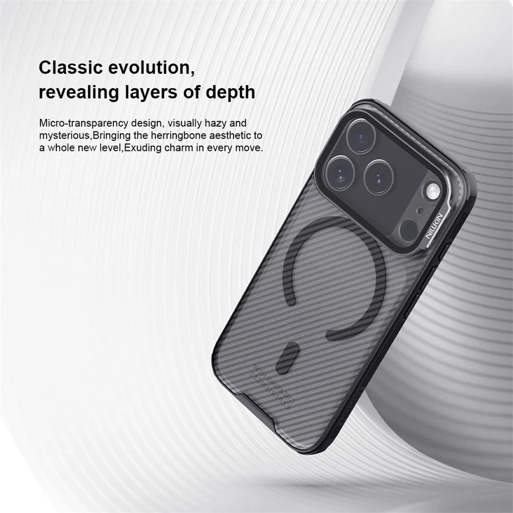 NILLKIN Camshield Prop Magnetic Series for iPhone 18 Pro / 17 Pro Case Clear Lens Lid PC TPU Phone Back Cover - 7