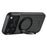SUTENI G3 For iPhone 17 Pro Max Magnetic Case Rotating Kickstand Carbon Fiber Texture Leather Phone Back Cover - 3