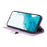 For Samsung Galaxy S23+ Leather Wallet Cases Skin Touch Phone Cover Stand with Strap - Purple - 3