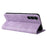 For Samsung Galaxy S23+ Leather Wallet Cases Skin Touch Phone Cover Stand with Strap - Purple - 4