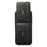 SUTENI H03 For iPhone 17 Pro Max Case Card Holder Waxy Texture Leather + TPU Phone Cover - Black - 2