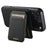 SUTENI H16 For iPhone 17 Pro Case Compatible with MagSafe Kickstand Phone Cover Detachable Card Holder - Black - 4