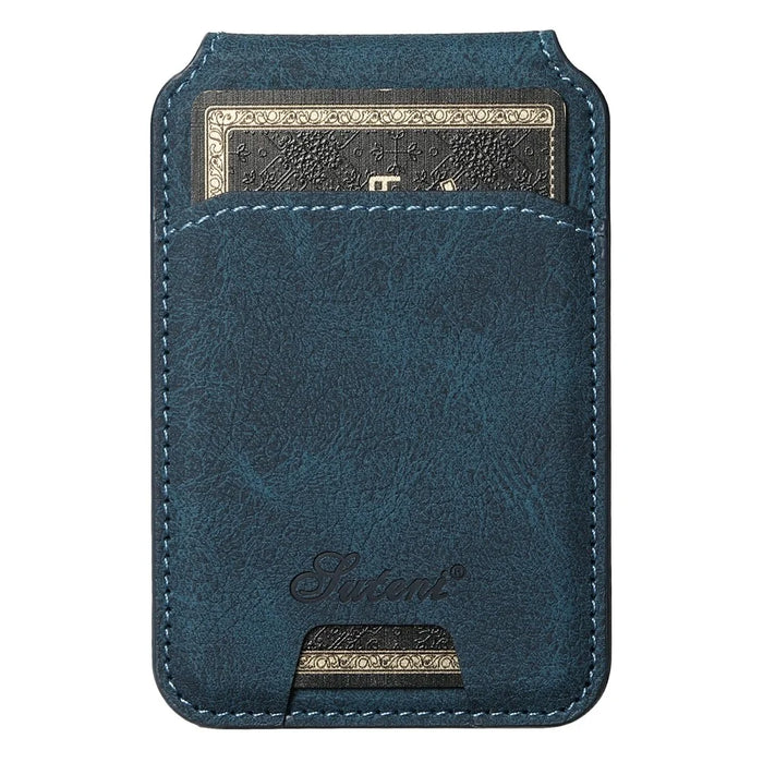 SUTENI H16 For iPhone Air Case Compatible with MagSafe Kickstand Phone Cover Detachable Card Holder - Blue - 3