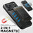 SUTENI For iPhone 17 Pro Max Case Compatible with MagSafe Card Holder Kickstand Phone Cover - Black - 7