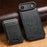 SUTENI For iPhone Air Case Compatible with MagSafe Card Holder Kickstand Phone Cover - Black - 6