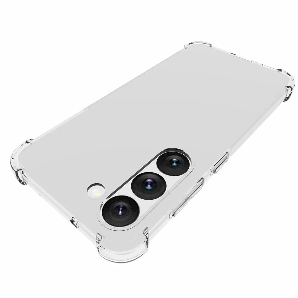 For Samsung Galaxy S23+ TPU Phone Case Drop Protection Mobile Phone Shell Shockprook Anti-scratch Textured HD Clear Cover - 3