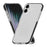 For iPhone 17 Case TPU+TPE Anti-drop Clear Phone Cover - Transparent Black - 2