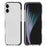For iPhone 17 Case TPU+TPE Anti-drop Clear Phone Cover - Transparent Black - 3