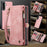 CASEME For Samsung Galaxy A18 5G / A18 4G / A17 5G / A17 4G Phone Cases  008 Leather Cover with Detachable Wallet and Strap - Pink - 7