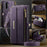 CASEME For Samsung Galaxy A18 5G / A18 4G / A17 5G / A17 4G Case  C39 RFID Blocking Zipper Wallet Stand Leather Cover with Strap - Purple - 5