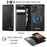 CASEME For iPhone 17 Case  C49 Compatible with MagSafe RFID Blocking Detachable Wallet Leather Phone Cover - Black - 2