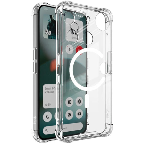 IMAK For Nothing Phone (3) 5G Magnetic Case Shockproof PC TPU Clear Phone Cover - 1
