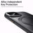 For iPhone 13 Case Compatible with MagSafe Kickstand TPU PC Phone Back Cover - Black - 5