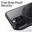 For iPhone 16 Pro Max Case Compatible with MagSafe Kickstand TPU PC Phone Back Cover - Black - 6