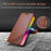 AZNS For iPhone 18 Pro / 17 Pro Case Anti-Scratch PU Leather Stand Wallet Phone Cover - Brown - 7