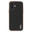 AZNS For iPhone 17 Case Electroplating Carbon Fiber Texture PU + TPU Phone Cover - Black - 2