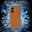 AZNS For iPhone 17 Case Electroplating Carbon Fiber Texture PU + TPU Phone Cover - Black - 5