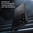 For Samsung Galaxy S24+ Magnetic Case PC + TPU Phone Cover Ring Holder Carbon Fiber Texture - Black - 4