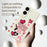 For Samsung Galaxy S25 Edge Case Pink Elements Pattern Printing Straight Edge TPU Phone Back Cover - Beige - 4