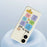 For Samsung Galaxy S25 Edge Case Colored Sticky Notes Pattern Printing Straight Edge TPU Phone Back Cover - Beige - 5