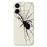 For Samsung Galaxy S25 Edge Case Spider Pattern Printing Straight Edge TPU Phone Back Cover - Beige - 1