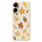For Samsung Galaxy S25 Edge Case Maple Leaves Pattern Printing Straight Edge TPU Phone Back Cover - Beige - 1