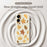 For Samsung Galaxy S25 Edge Case Maple Leaves Pattern Printing Straight Edge TPU Phone Back Cover - Beige - 3