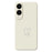 For Samsung Galaxy S25 Edge Case White Love Pattern Printing Straight Edge TPU Phone Back Cover - Beige - 1