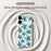 For Samsung Galaxy S25 Edge Case Blue Turtle Pattern Printing Straight Edge TPU Phone Back Cover - Beige - 3